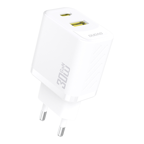 Picture of Dudao A27TEU PD 30W GaN USB-A USB-C Wall Charger -