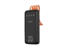 Изображение Dudao capacious powerbank with 3 built-in cables 20000mAh USB Type C + micro USB + Lightning black (Dudao K6Pro +) Black