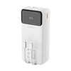 Изображение Dudao K15Max 30000mAh PD 22.5W Powerbank with USB-C and Lightning Cables White