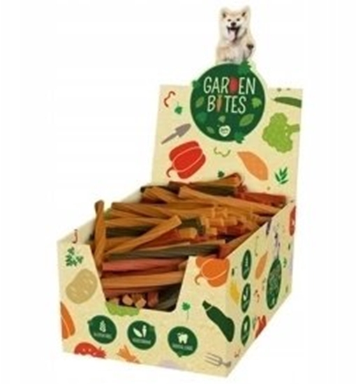 Picture of Duvo+ GARDEN BITES DENTAL TWISTERS ``XL`` 25cm  80g   48/288   (display zawiera 24szt x 2)