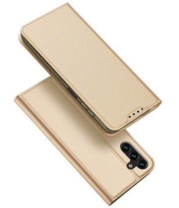 Изображение Dux Ducis Samsung A14 5G Flip Card Wallet Stand Gold