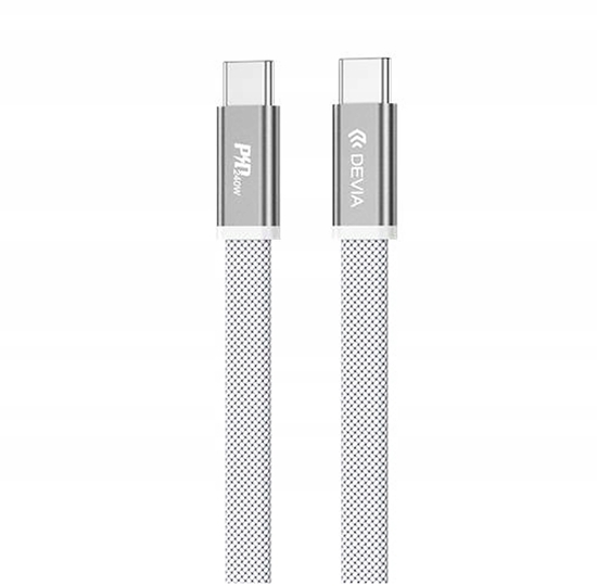 Picture of Eaton Devia Kabel Ultra3 USB-C PD 240 W, paski, 1,5 m, biay