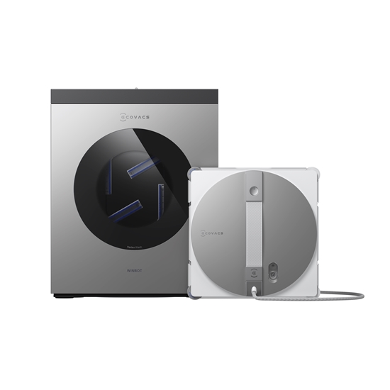 Picture of Ecovacs Window Cleaning Robot | WINBOT W3 OMNI | Corded/Cordless | 8000 Pa | White/Silver