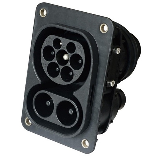 Picture of Electric car socket Duosida CCS 2 (Male), 200A, 32A, 3-phase