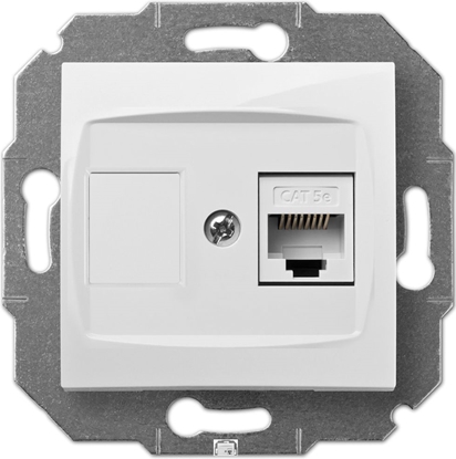 Изображение Elektro-Plast Gniazdo komputerowe Carla RJ45 cat 5e biae (1748-10)