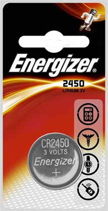 Attēls no Energizer Bateria CR2450 620mAh 1 szt.