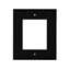 Attēls no ENTRY PANEL 1MOD. FLUSH FRAME/BLACK/ IP VERSO 9155011B 2N