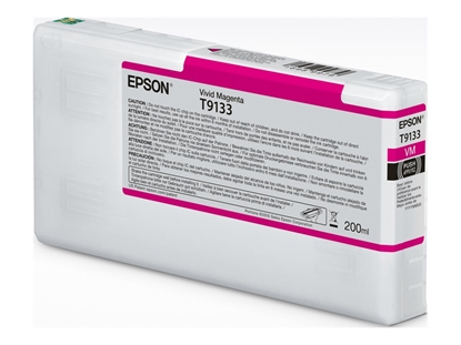 Изображение Epson ink cartridge vivid magenta T 913 200 ml     T 9133N