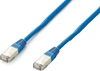 Изображение Equip Cat.6A Platinum S/FTP Patch Cable, 1.0m, Blue