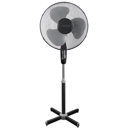 Изображение Esperanza EHF001KE PEDESTAL COOLING FAN 16 INCH HURRICANE BLACK-GRAY