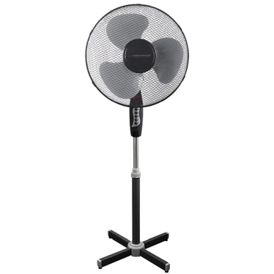 Изображение Esperanza EHF001KE PEDESTAL COOLING FAN 16 INCH HURRICANE BLACK-GRAY