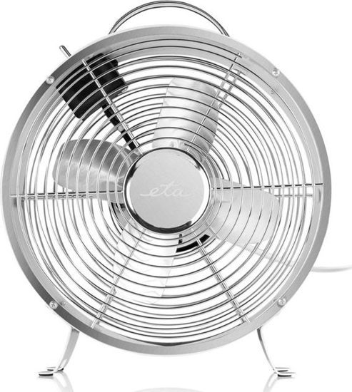 Изображение ETA | Fan | Ringo ETA060890000 | Table Fan | 25 W | Diameter 26 cm | Number of speeds 2 | Metalic