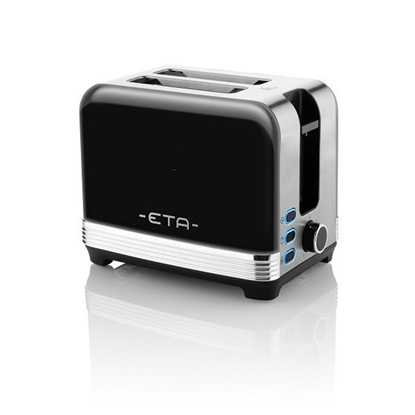 Attēls no ETA | Storio Toaster | ETA916690020 | Power 930 W | Housing material Stainless steel | Black