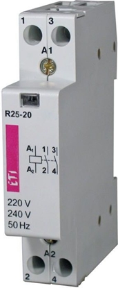 Изображение Eti-Polam Przekanik impulsowy bistabilny 16A 12-240V AC/DC 2P UNI MR-42 (002470008)