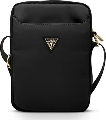Изображение Guess GUTB10NTMLBK Nylon Triangle Logo Bag 10" / black