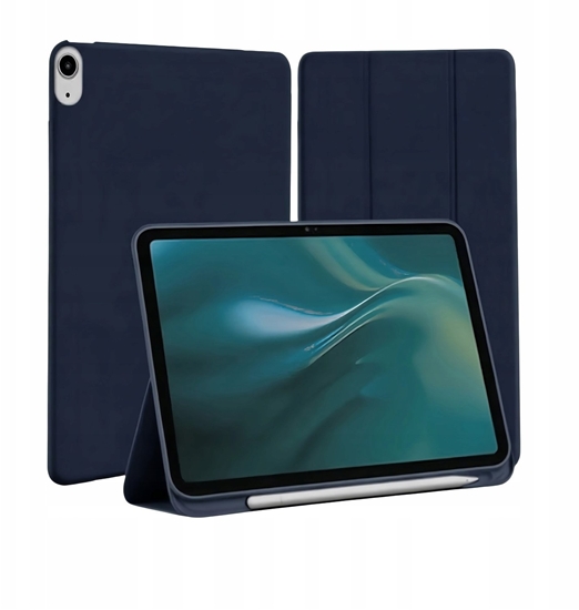 Изображение Etui na tablet TelForceOne Etteri etui do Apple iPad Air 4 2020 / 5 2022 10.9'' / 6 2024 / 7 2025 11'' ciemnoniebieskie