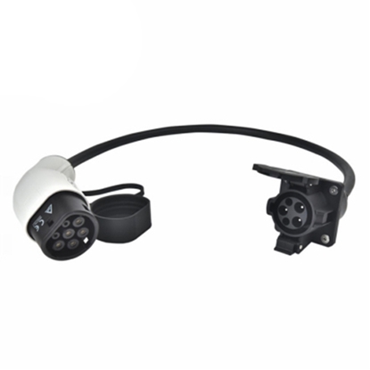 Изображение EV Adapter Duosida Type 2 (Female) - Type 1 (Male)