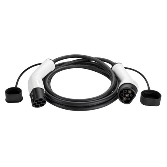 Picture of EV Charging Cable Type 2 - Type 2, 32A, 22kW, 3-phase, 7m
