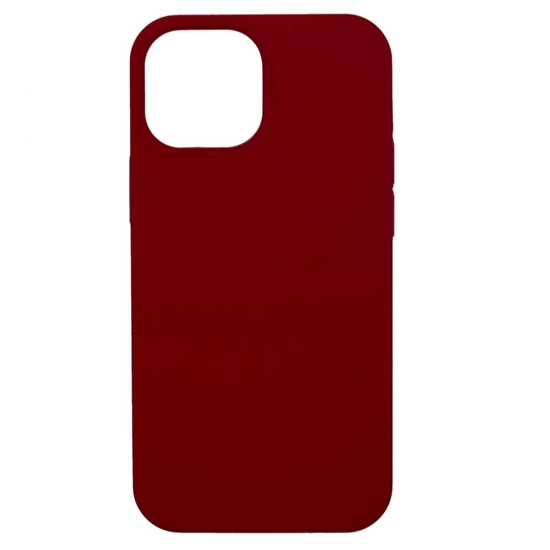 Изображение Evelatus Apple iPhone 13 Mini Premium Soft Touch Silicone Case Carmine