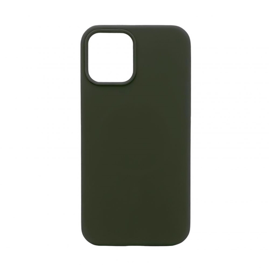 Picture of Evelatus Apple iPhone 13 Pro Max Premium Magsafe Soft Touch Silicone Case Dark Green