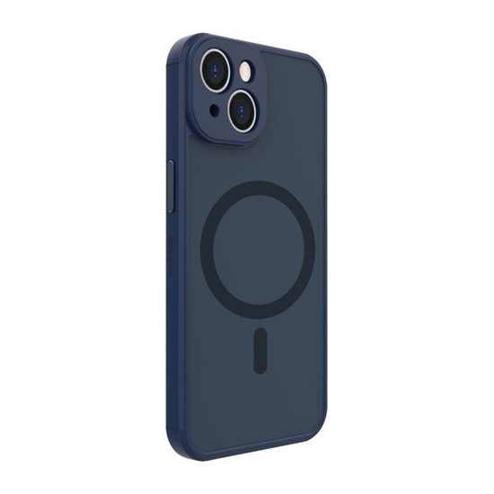 Picture of Evelatus Apple iPhone 14 Hybird Case Whith Magsafe and Camera Protection PC+TPU Blue