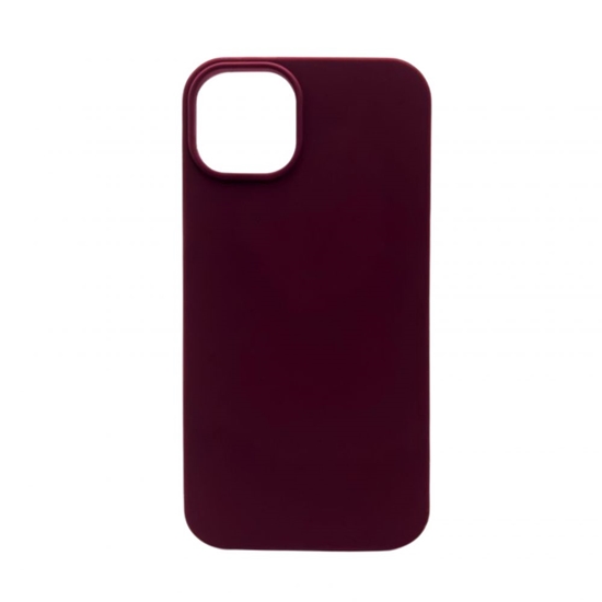 Picture of Evelatus Apple iPhone 14 Plus Premium Magsafe Soft Touch Silicone Case Plum