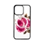 Picture of Evelatus Apple iPhone 14 Pro Leather Case Zipper Design Flower White
