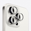 Attēls no Evelatus Apple iPhone 15 Pro / 15 Pro Max Camera Lens Protector Armor White Titanium