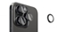 Picture of Evelatus Apple iPhone 16 Pro / 16 Pro Max Camera Lens Protector Armor Black Titanium