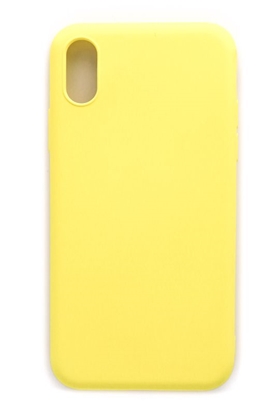 Attēls no Evelatus Apple iPhone X/Xs Nano Silicone Case Soft Touch TPU Yellow