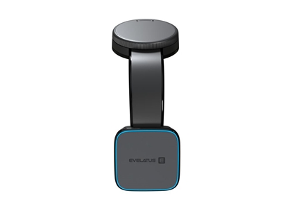 Изображение Evelatus MagSafe Qi wireless charging magnetic bendable 360 Swivel suction cup mount (for Car dashboard/Car windscreen) Black