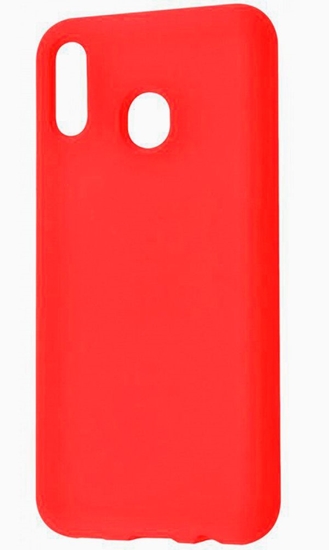 Picture of Evelatus Samsung A20E Nano Silicone Case Soft Touch TPU Red