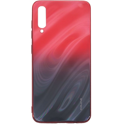 Изображение Evelatus Samsung Galaxy A50 Water Ripple Full Color Electroplating Tempered Glass Gradient Red-Black