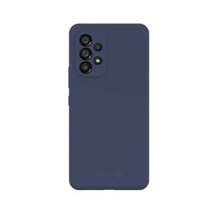 Изображение Evelatus Samsung Galaxy A53 5G Premium Soft Touch Silicone Case Midnight Blue