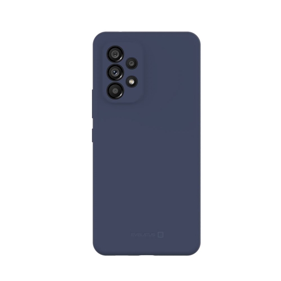 Изображение Evelatus Samsung Galaxy A53 5G Premium Soft Touch Silicone Case Midnight Blue
