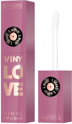 Picture of Eveline EVELINE Vinylove Dugotrwaa pomadka pynna z efektem winylowym 03 Bestie 4 ml