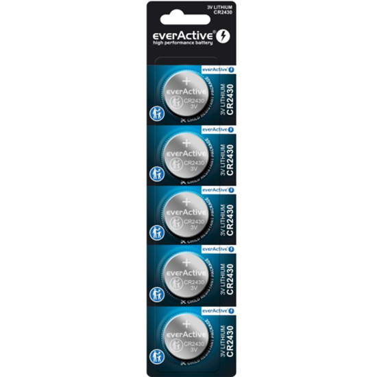 Picture of EverActive CR2430-5BB BLISTER PACK 5PCS.