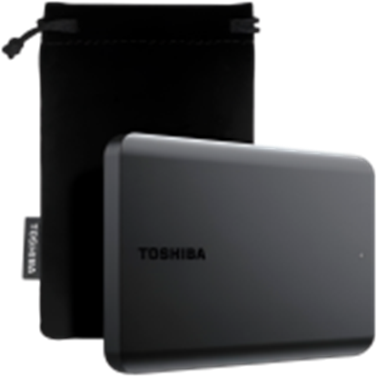 Picture of External HDD|TOSHIBA|HDTB510MK3AA|Canvio Basics|Colour Black|HDTB510MK3AA