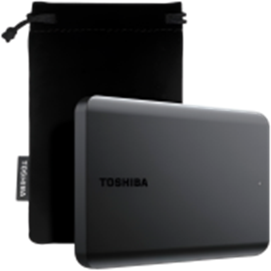 Изображение External HDD|TOSHIBA|Toshiba Canvio Basics 2TB BLACK (HDTB520MK3AA)|Canvio Basics|2000 GB|Colour Black|HDTB520MK3AA