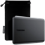 Изображение External HDD|TOSHIBA|Toshiba Canvio Basics 2TB BLACK (HDTB520MK3AA)|Canvio Basics|2000 GB|Colour Black|HDTB520MK3AA