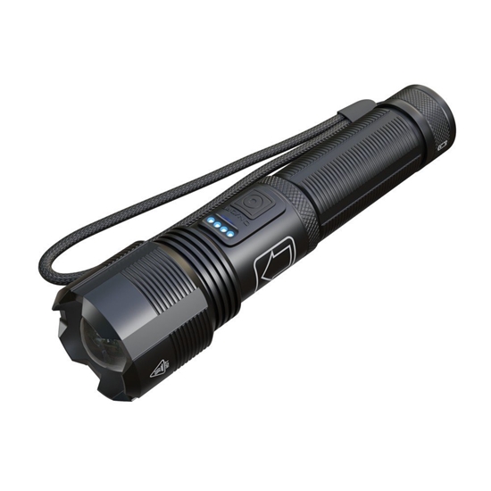 Изображение EXTRALINK EFL-1126 Thor LED Flashlight 1000lm / AAA / USB-C / 18650 / IPX6