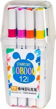 Attēls no FANDY Marker dwustronny Bobdog zapachowy 12 kolorów