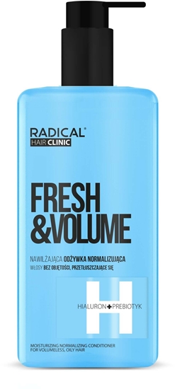 Изображение Farmona RADICAL HAIR CLINIC Fresh & Volume Nawilajca odywka normalizujca do wosów bez objtoci i przetuszczajcych si 260ml