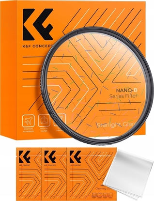 Picture of Filtr K&F Filtr Starlight Glare Kolorowe Tczowe Flary Smugi K&f Nano-b Mrc 49 49mm / Kf01.2678