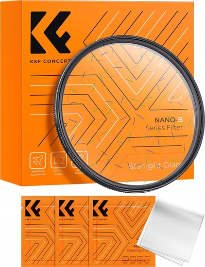 Picture of Filtr K&F Filtr Starlight Glare Kolorowe Tczowe Flary Smugi K&f Nano-b Mrc 77 77mm / Kf01.2685