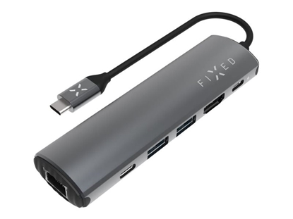 Изображение Fixed | 6-port USB-C HUB Pro for laptops and tablets
