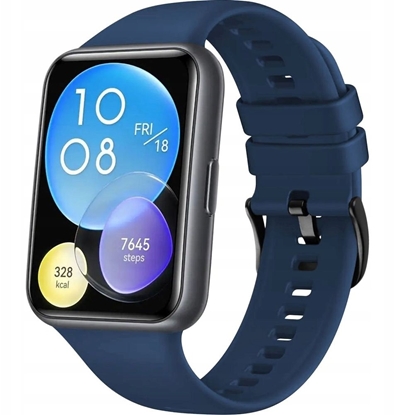 Picture of Fixed Pasek silikonowy do Huawei Watch FIT2, niebieski