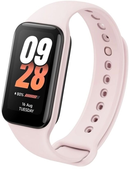 Picture of Fixed Silikonowy pasek do opaski Xiaomi Smart Band 8 Active/9 Active, róowy