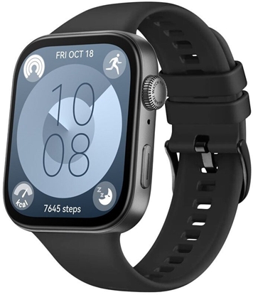 Picture of Fixed Silikonowy pasek do zegarka Huawei Watch FIT 4/4Pro/3, czarny
