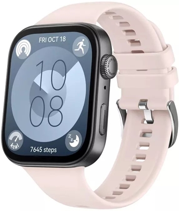 Picture of Fixed Silikonowy pasek do zegarka Huawei Watch FIT 4/4Pro/3, róowy